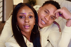 rotimi and fiance vanessa mdee