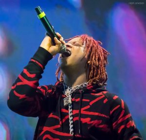 px Trippie Redd performing in Austin Texas