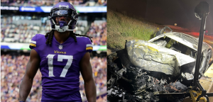 Vikings Wide Receiver K.J. Osborn Saves Man From Burning Car