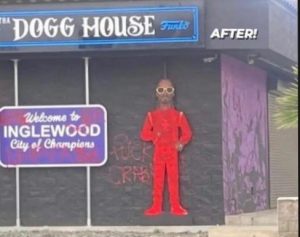 Snoop Dogg’s Inglewood Funko Pop! Store Vandalized W/ Graffiti