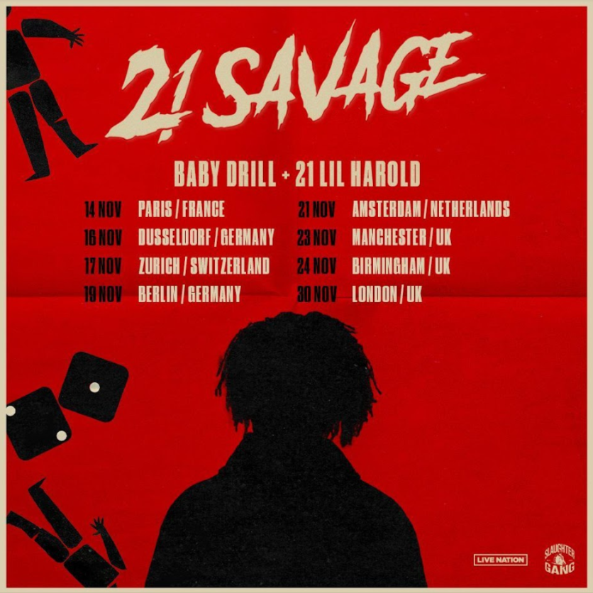 21savage tour