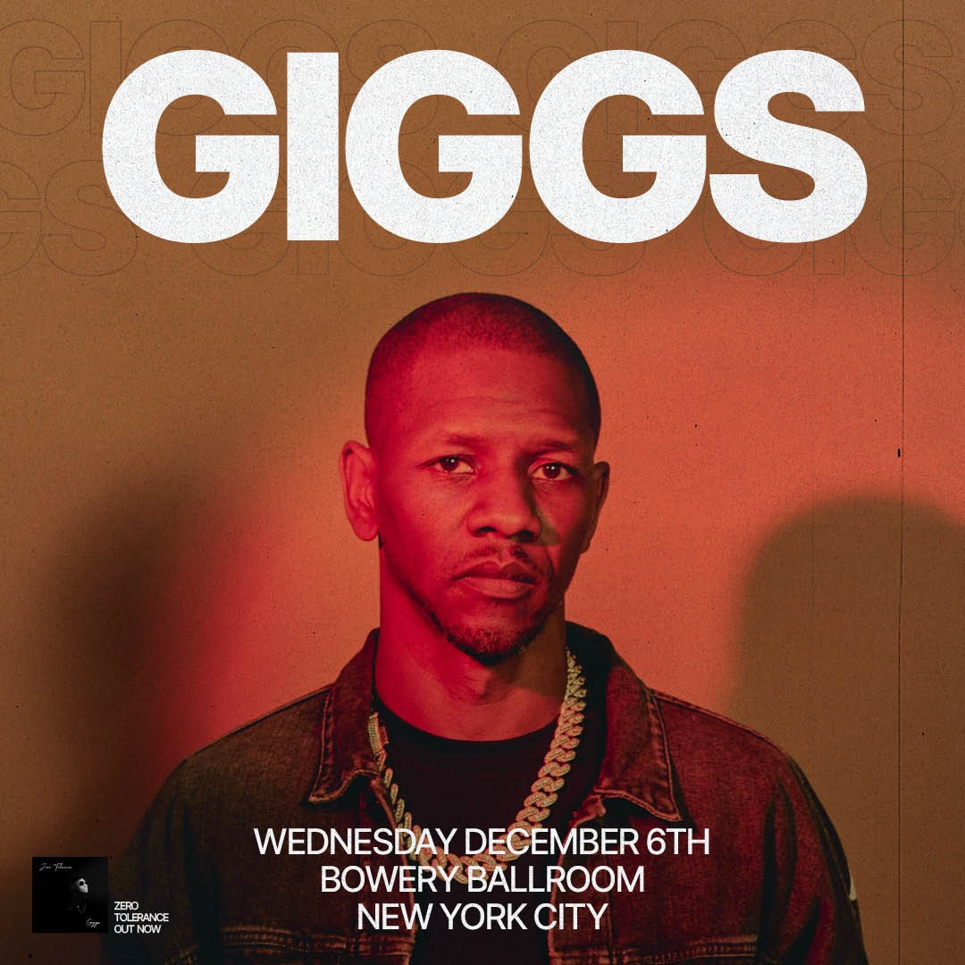 Giggs Set to Make U.S. Headline Debut with Show in NYC