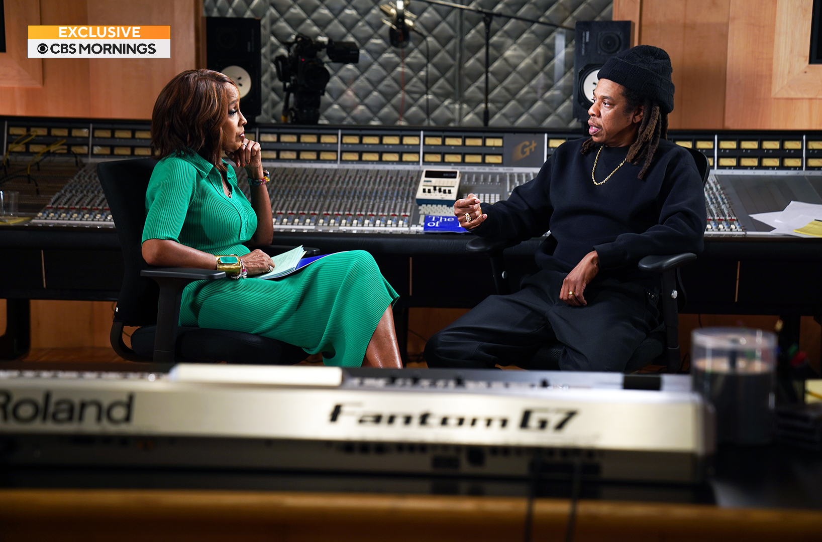 GAYLE AND JAY Z PRESS STILL