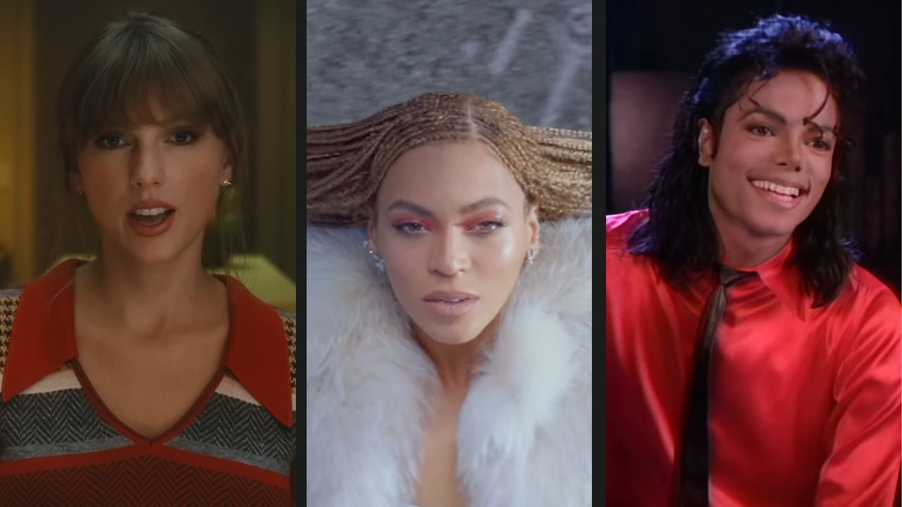 Taylor Swift, Beyonce, Michael Jackson