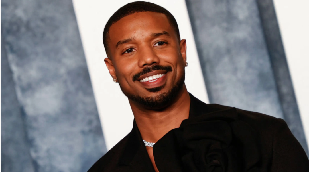 Michael B. Jordan attends the Vanity Fair 95th Oscars Party