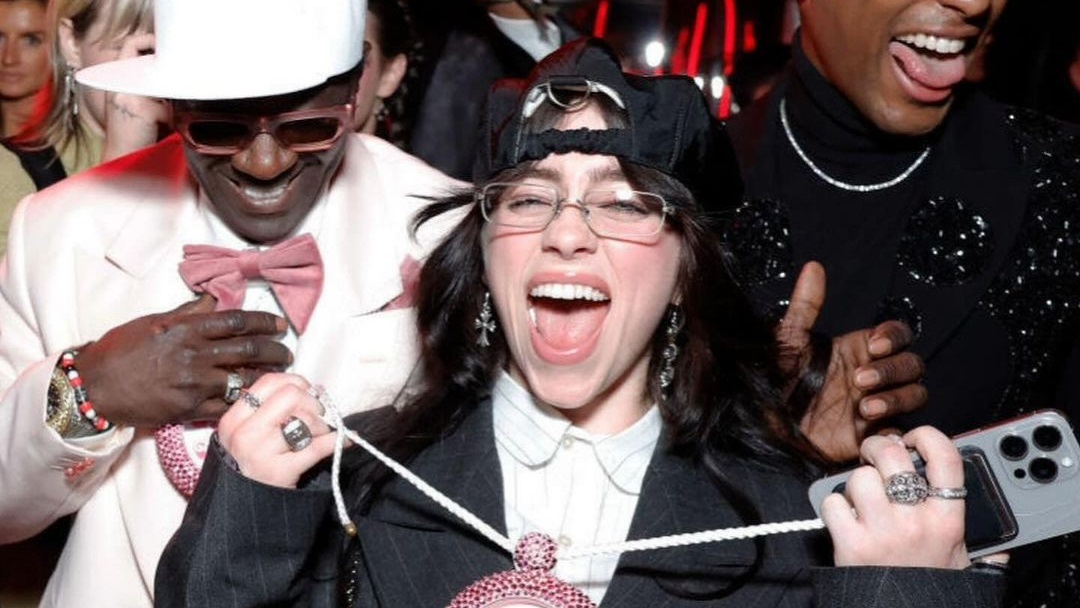 Flavor Flav Gifts Billie Eilish Custom Barbie Clock to Celebrate Oscars Win