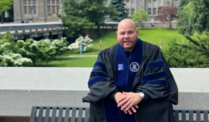 Fat Joe Gets His Honorary Doctorate Degree from Lehman College