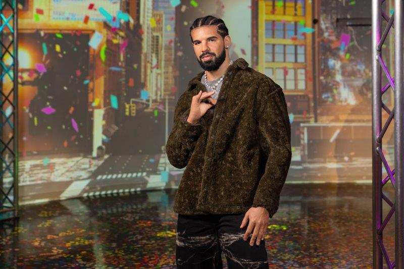 Drake Figure Reveal New Music Area Madame Tussauds New York Key Lime Photography