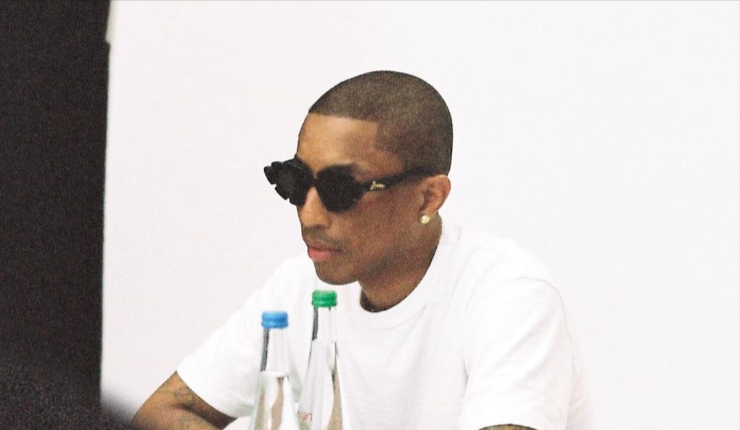 Pharrell Enters Creative Partnership with evian Water