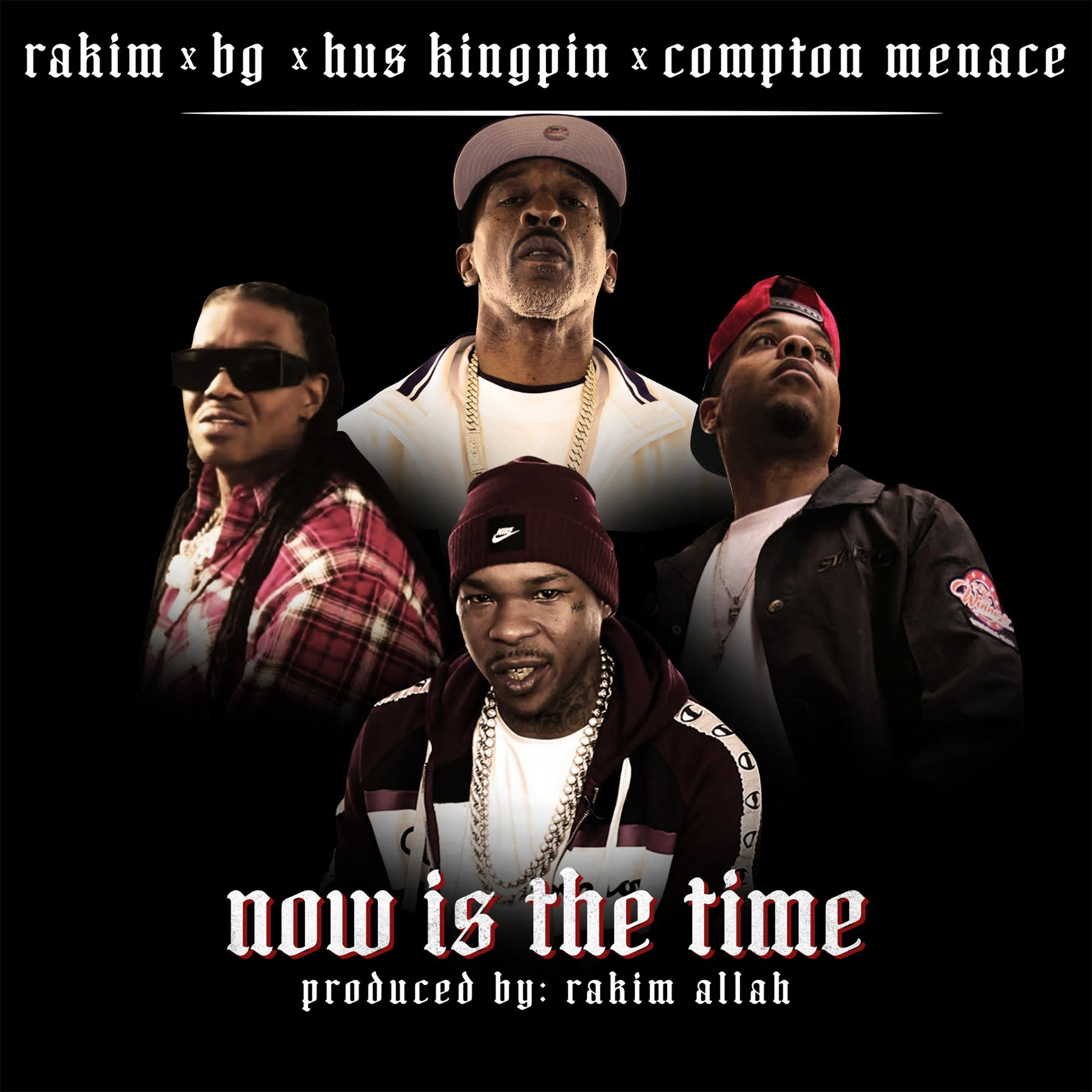 Rakim Releases New Single "Now Is The Time" Feat. B.G., Hus Kingpin, and Compton Menace