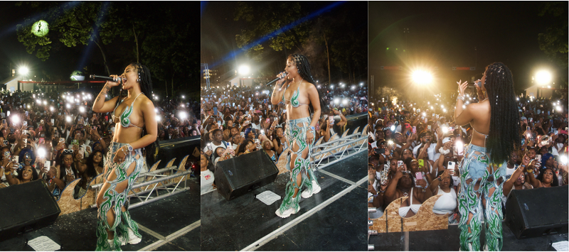 Shenseea Electrifies BRT Weekend Block Party in New York