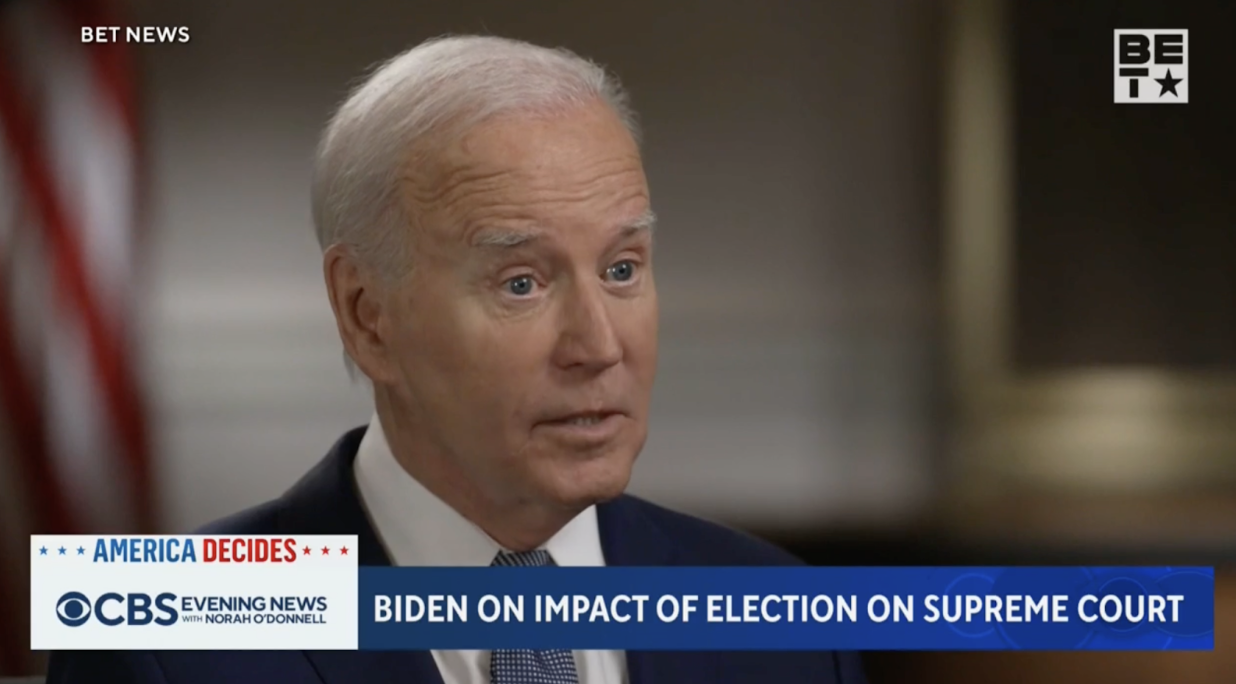 Biden Sits with BET to Address His Record with Black Americans