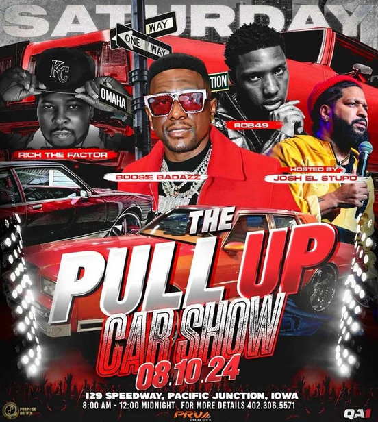 Boosie Badazz, Rich The Factor & Rob 49 Headline The First Annual Pull Up Car Show 2024: A Day of Cars, Comedy, Concerts and More at I29 Speedway