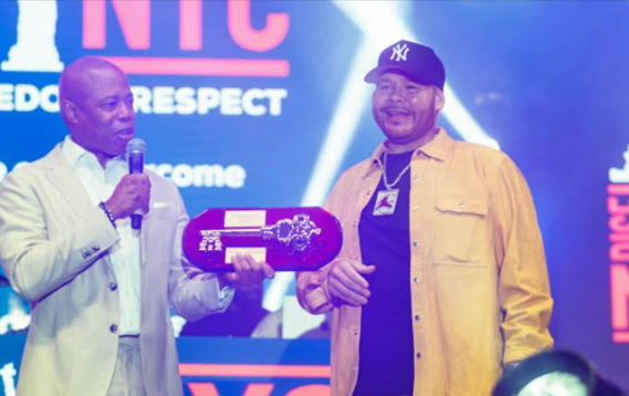 Fat Joe Receives Key to the City of New York from Mayor Eric Adams