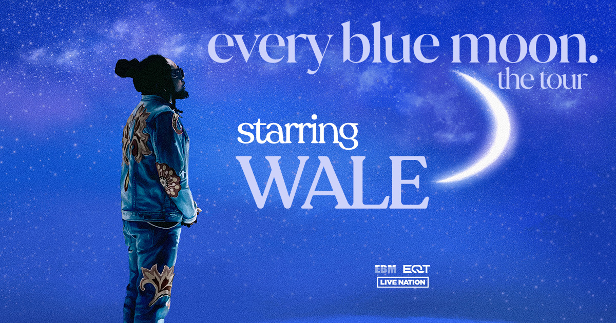 Wale Unveils 2024 'Every Blue Moon' Tour with 32 Cities