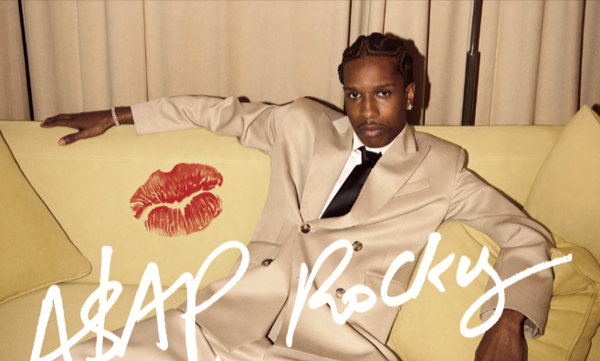 A$AP Rocky Photographed by Rihanna for New W Mag Cover Shoot