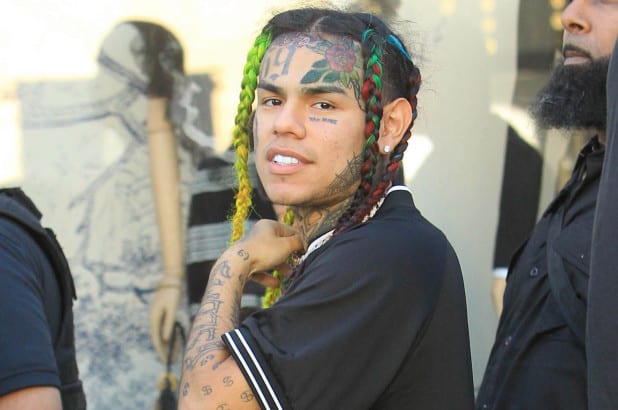 Video Emerges of Man Attempting to Confront 6ix9ine in NYC